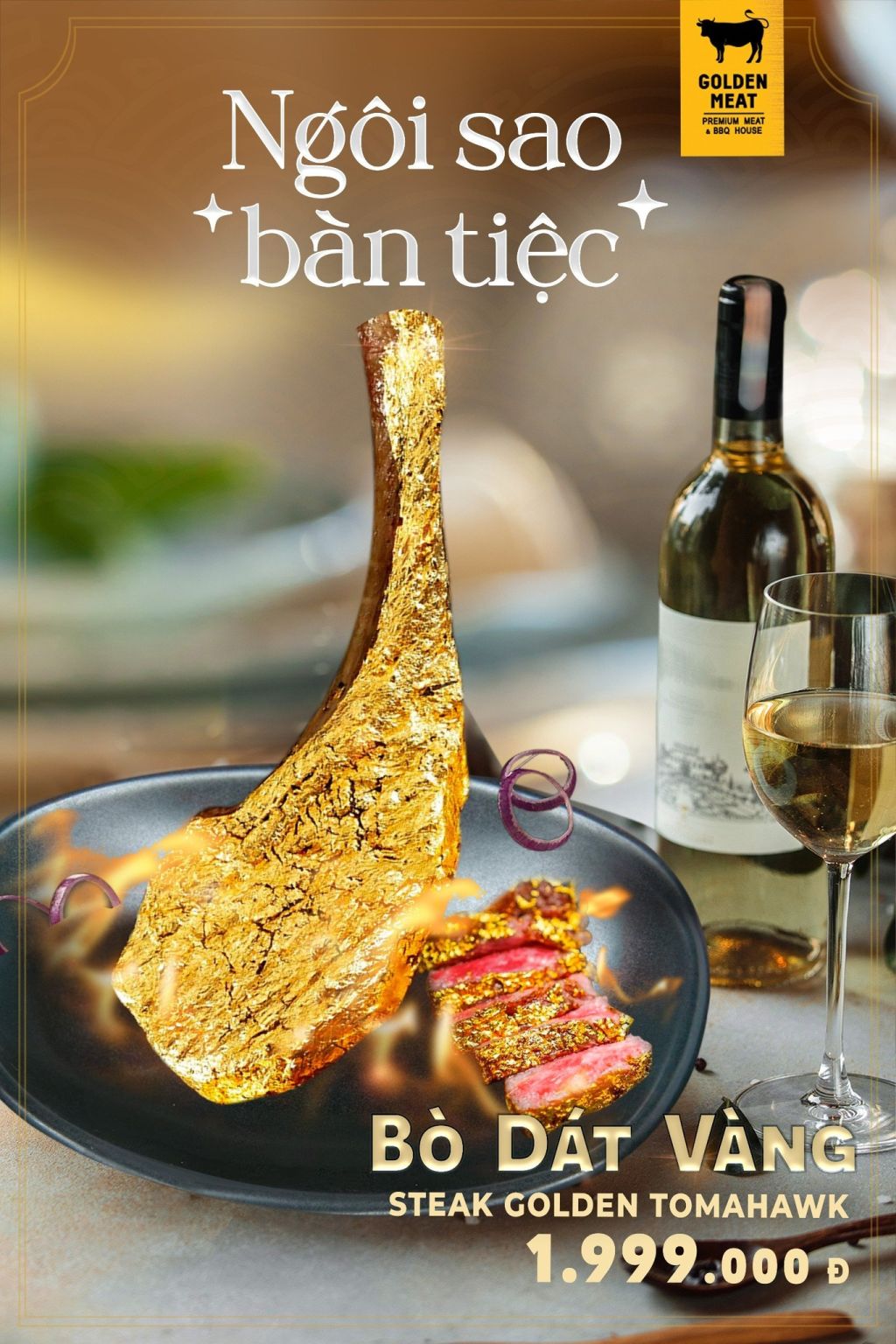 BÒ DÁT VÀNG TRỨ DANH - NGÔI SAO BÀN TIỆC - GOLDEN MEAT
