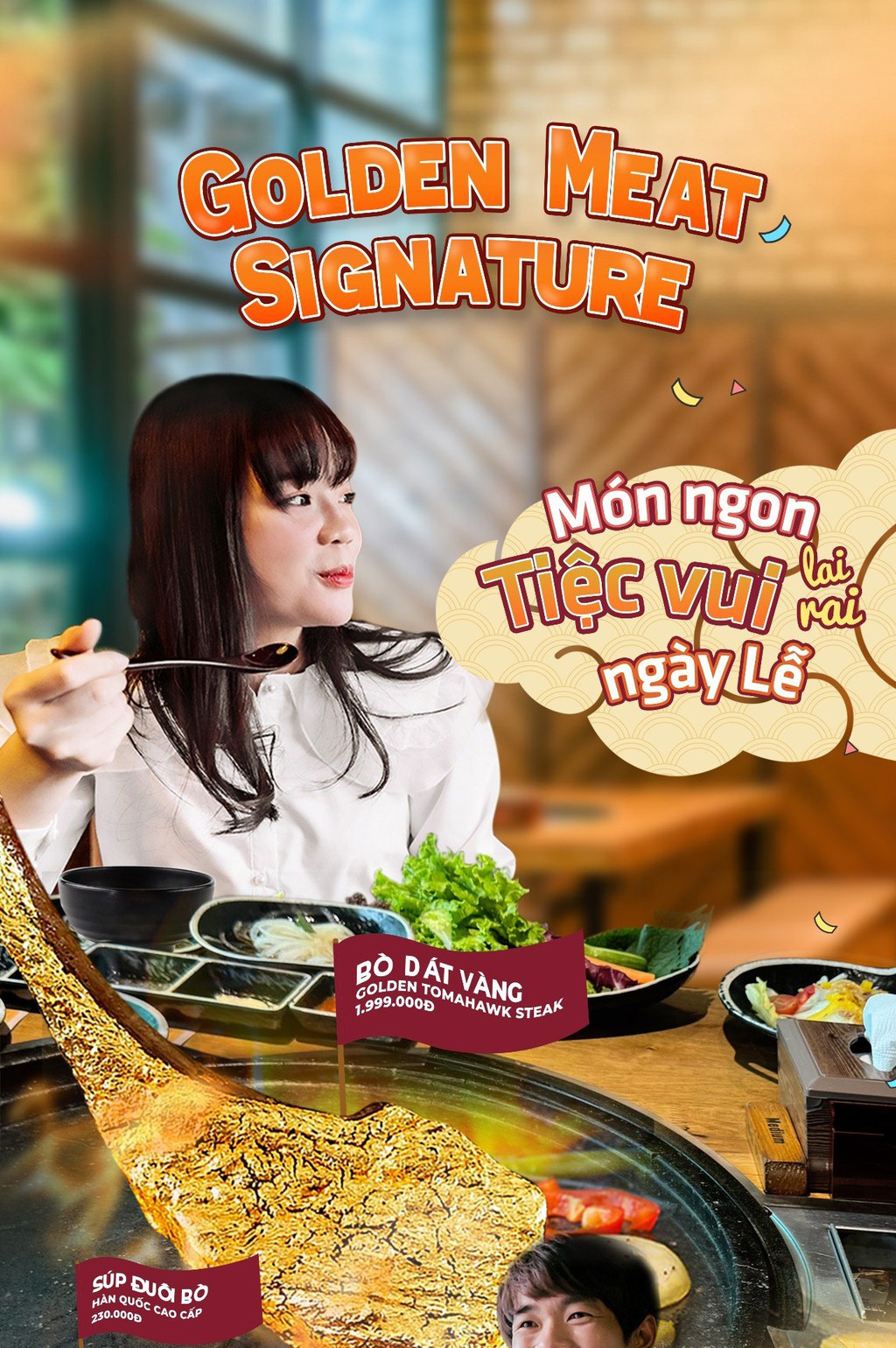GOLDEN MEAT SIGNATURE - MÓN NGON LAI RAI TIỆC VUI NGÀY LỄ