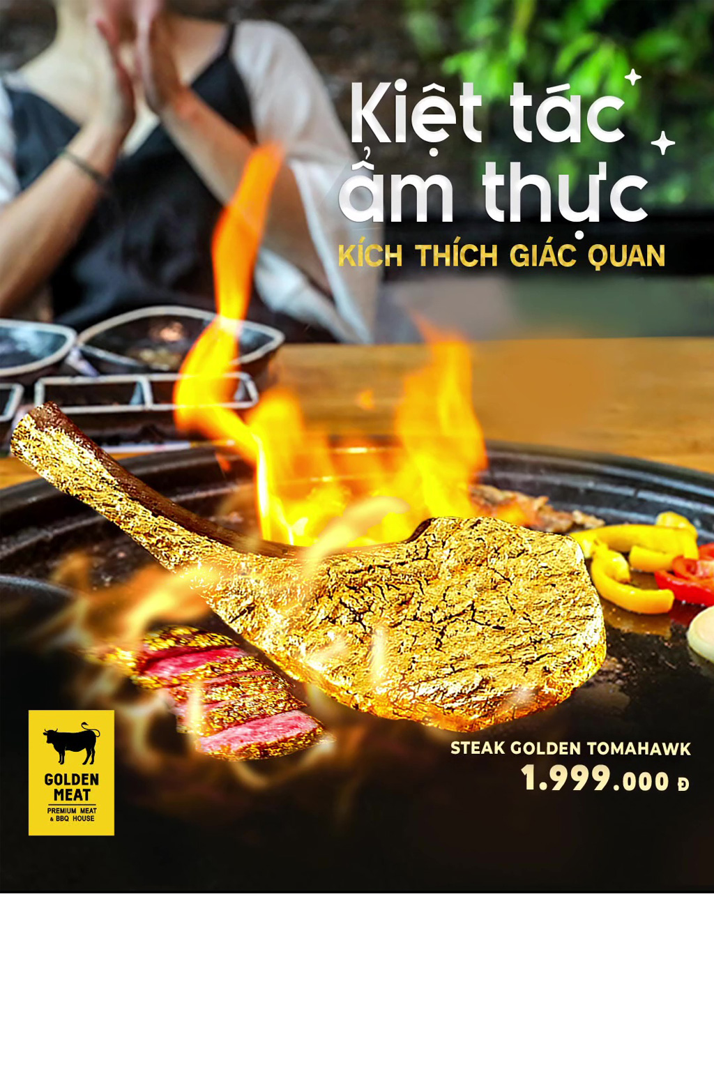 THƯỞNG THỨC HƯƠNG VỊ TINH TÚY CỦA BÒ DÁT VÀNG TẠI GOLDEN MEAT HOUSE