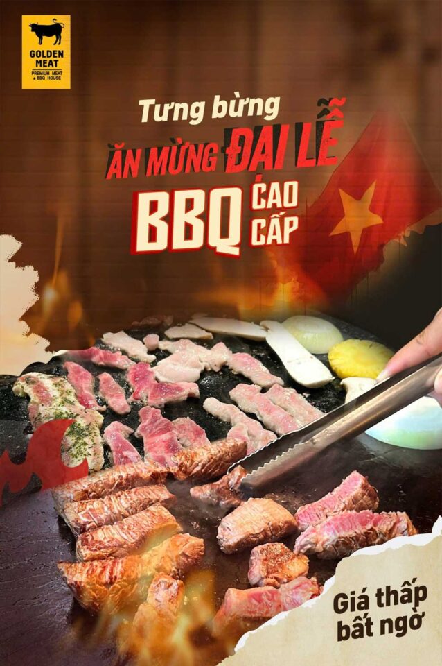 TƯNG BỪNG ĂN MỪNG ĐẠI LỄ - BBQ CAO CẤP, GIÁ THẤP BẤT NGỜ