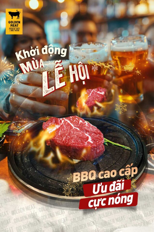 KHỞI ĐỘNG MÙA LỄ HỘI THÁNG 12 VỚI BBQ CAO CẤP - ƯU ĐÃI CỰC NÓNG