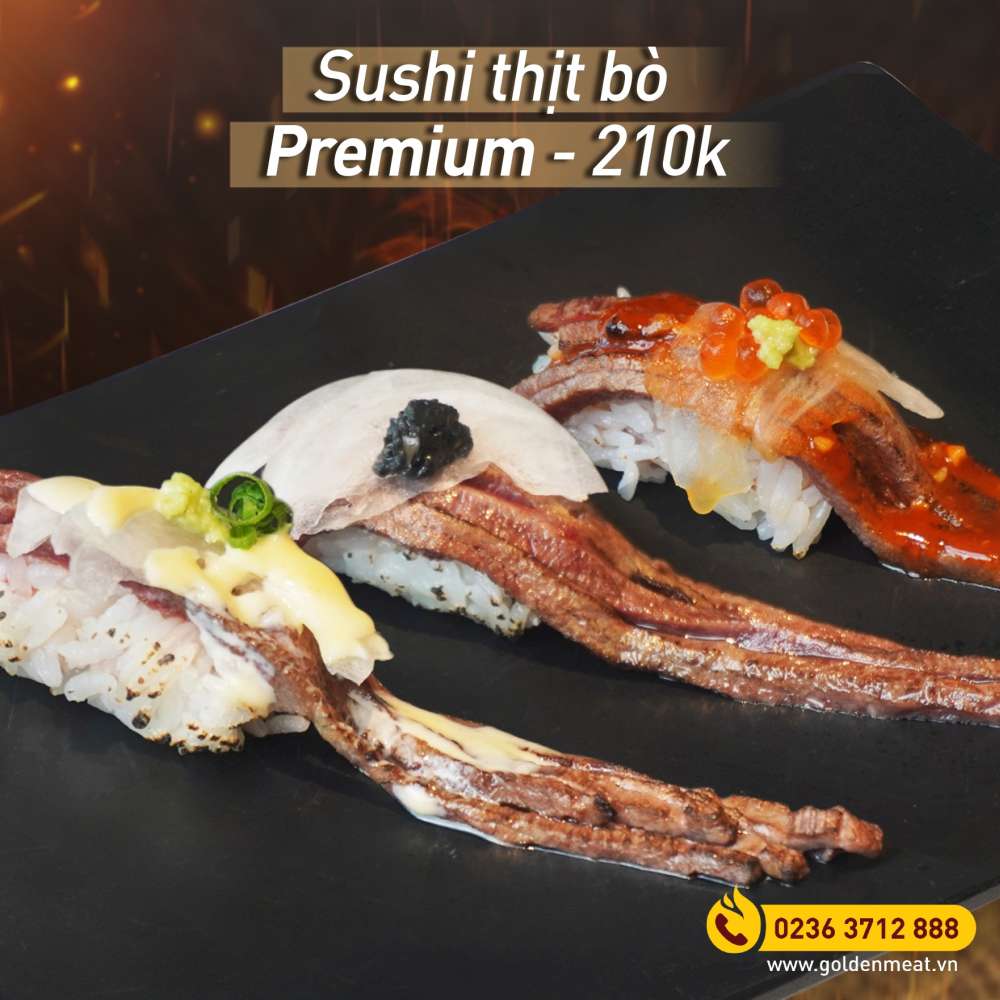 PREMIUM WAGYU BEEF SUSHI - HAVE YOU TRIED IT?