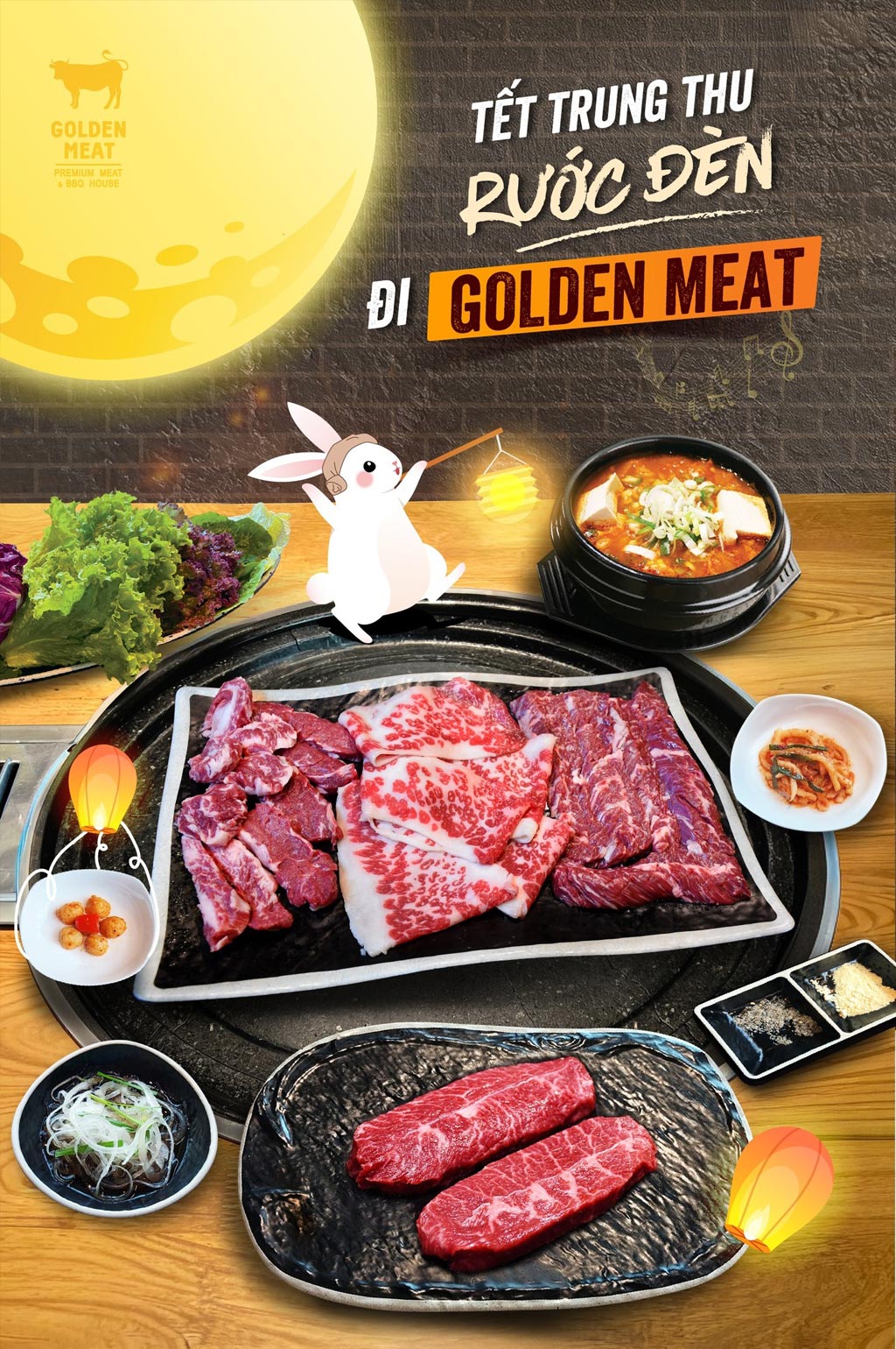 TẾT TRUNG THU - RƯỚC ĐÈN ĐI GOLDEN MEAT