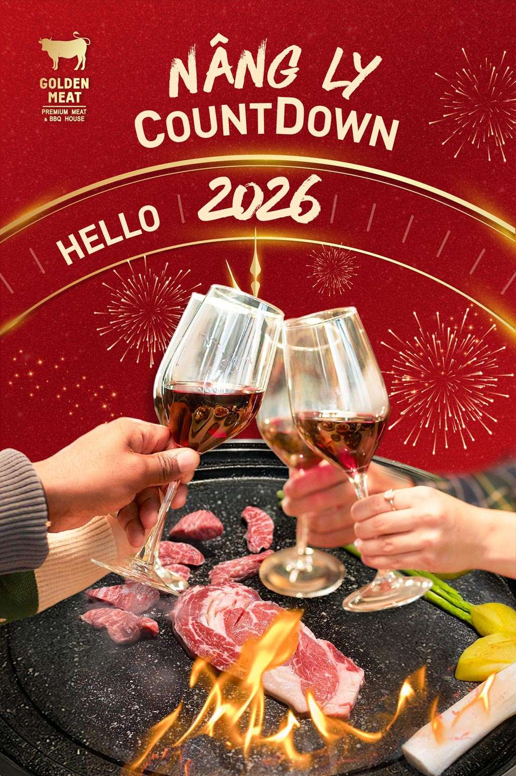 NÂNG LY COUNTDOWN, THƯỞNG BBQ CÙNG “BẠN CỐT”