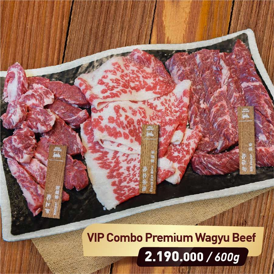 2190000 VND VIP Premium Wagyu Beef Combo 600g