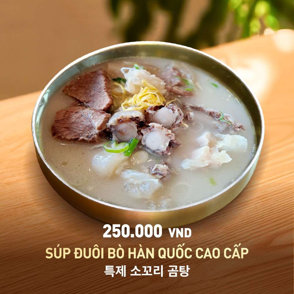 0821 WE GRILL YOU DATE GOLDEN MEAT Sup duoi bo